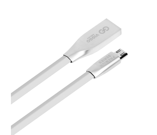 VIGGO DESIGN USB-microUSB 1m Bialy - 1457513 - zdjęcie 2